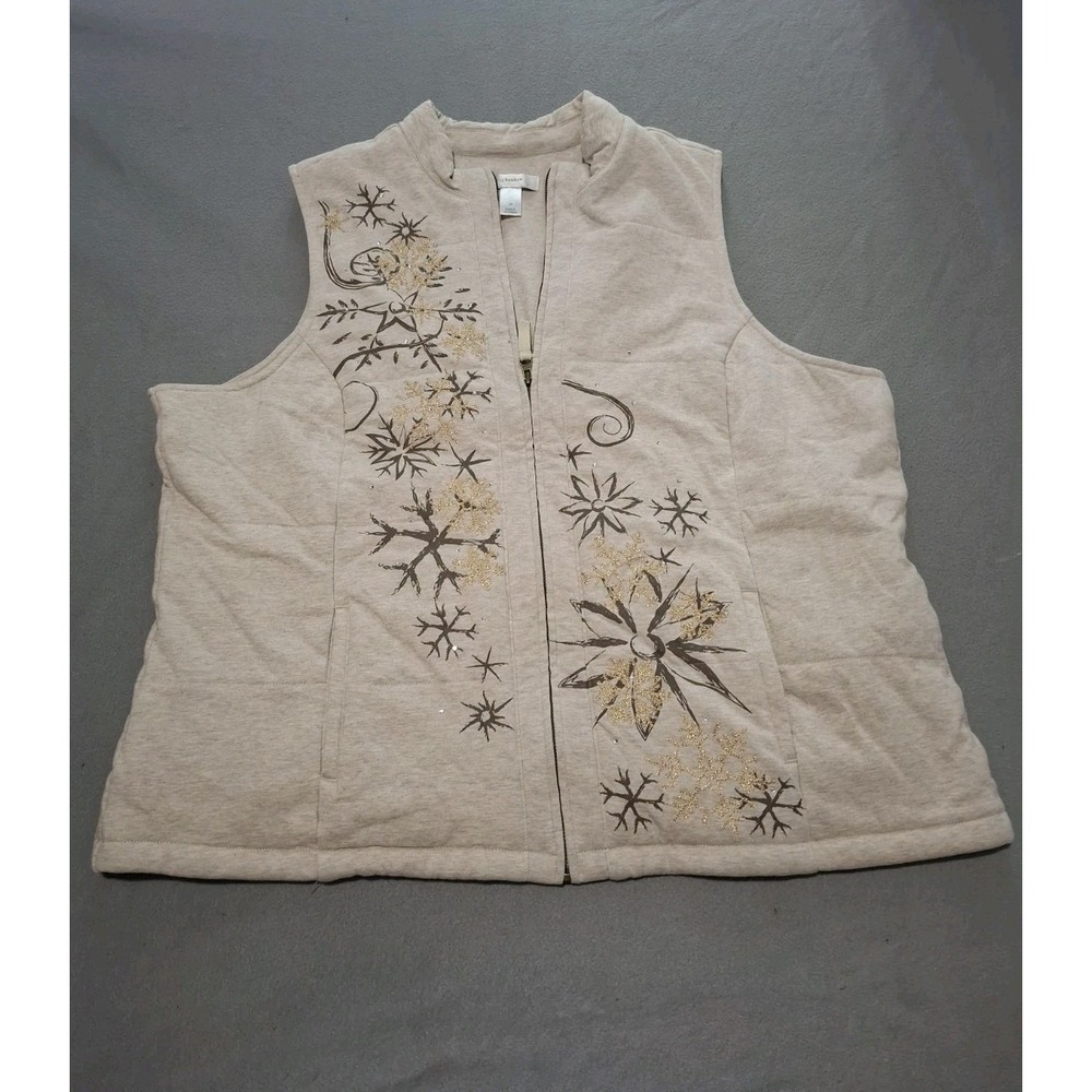 Light Gray Cj Banks Vest 2x